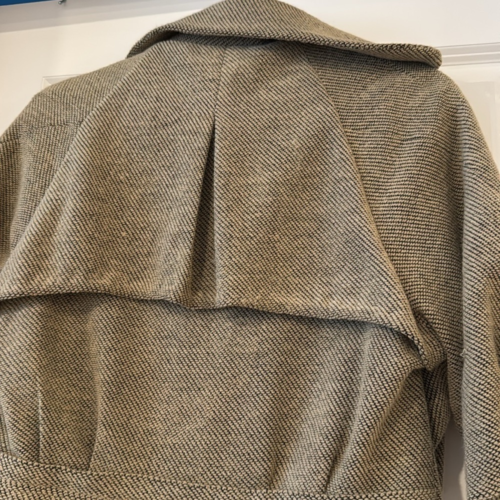 Trendy LUSH Quarter Sleeve Tweed-like Jacket Small - Picture 11 of 11